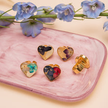 Load image into Gallery viewer, Anillo corazón ajustable