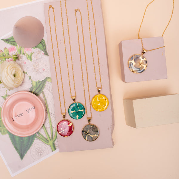 Collar circular con caja - Grande