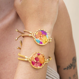 Pulsera doble cordón - grande