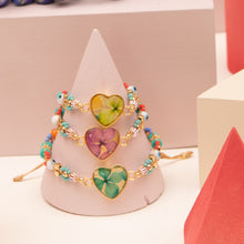 Cargar imagen en el visor de la galería, Pulsera corazón dije
