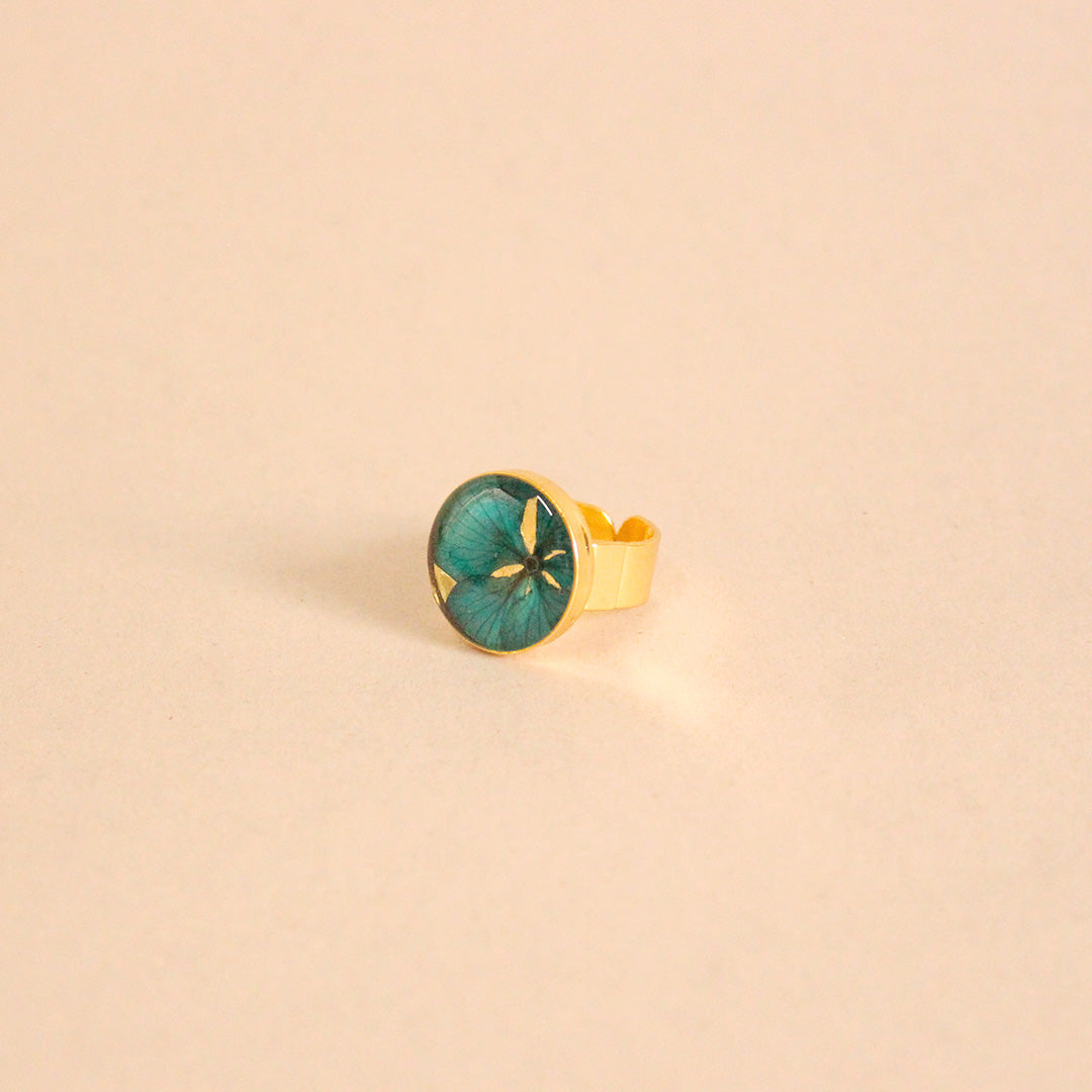 Anillo con flores naturales Full of Grace Jewelry