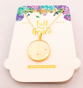 Collar circular con caja - Grande