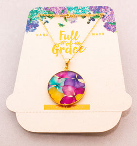 Collar circular con caja - Grande